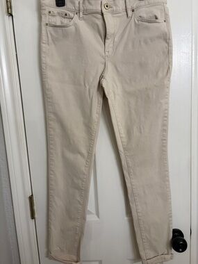 Tommy Hilfiger Cream Skinny Jeans